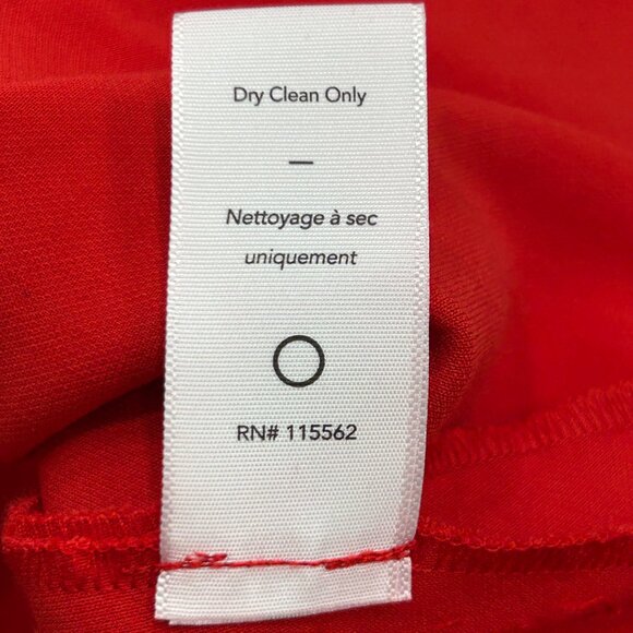 NWT Likely Red Driggs Dress Off-Shoulder Draped Bodycon Dress Size 8 - Picture 10 of 13